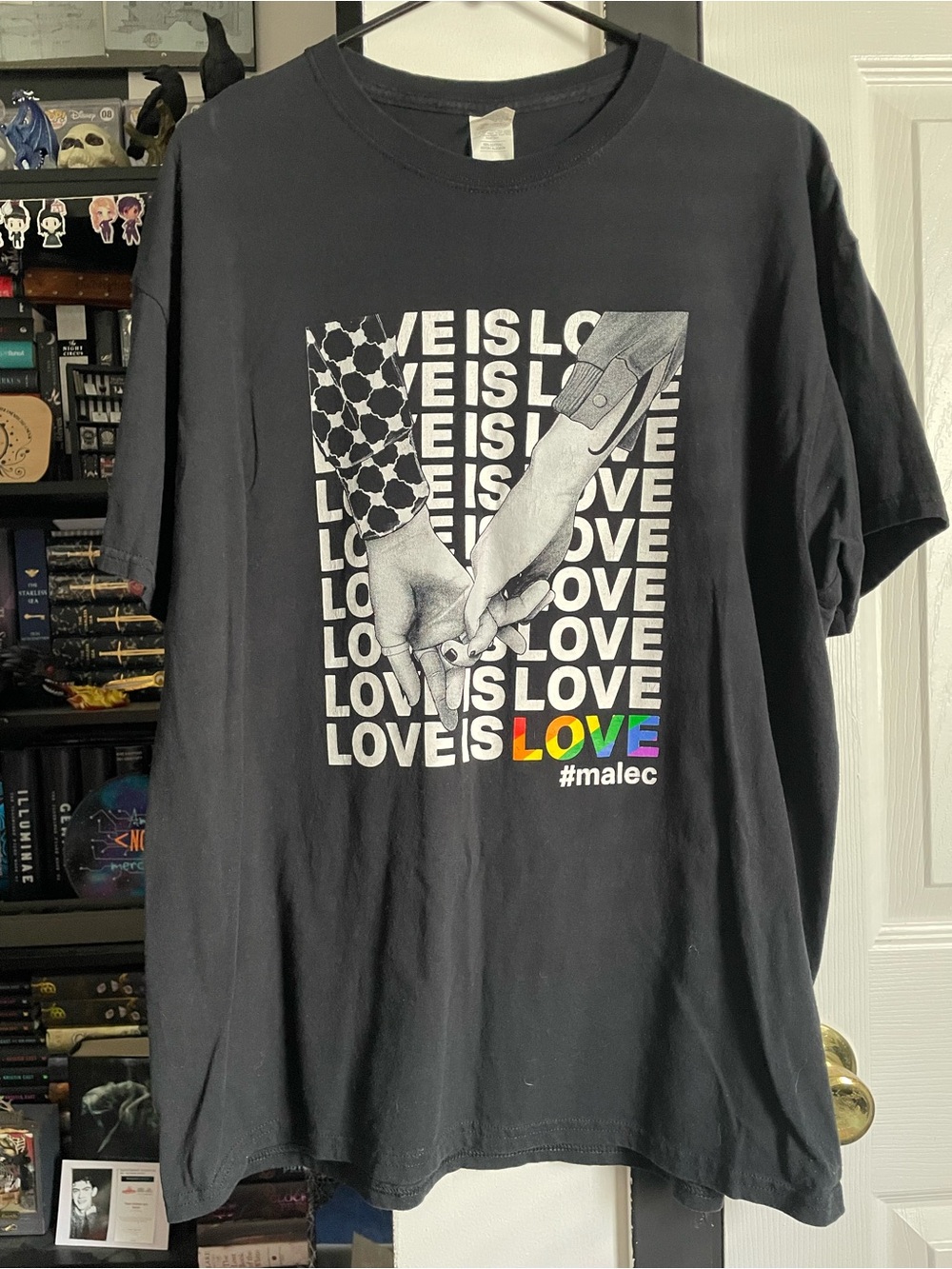 Shadowhunters Malec Love is Love Pride T-Shirt